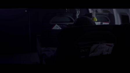 男子死亡,发生诡异事件,突现死神玩偶,看美国大片《7500航班》